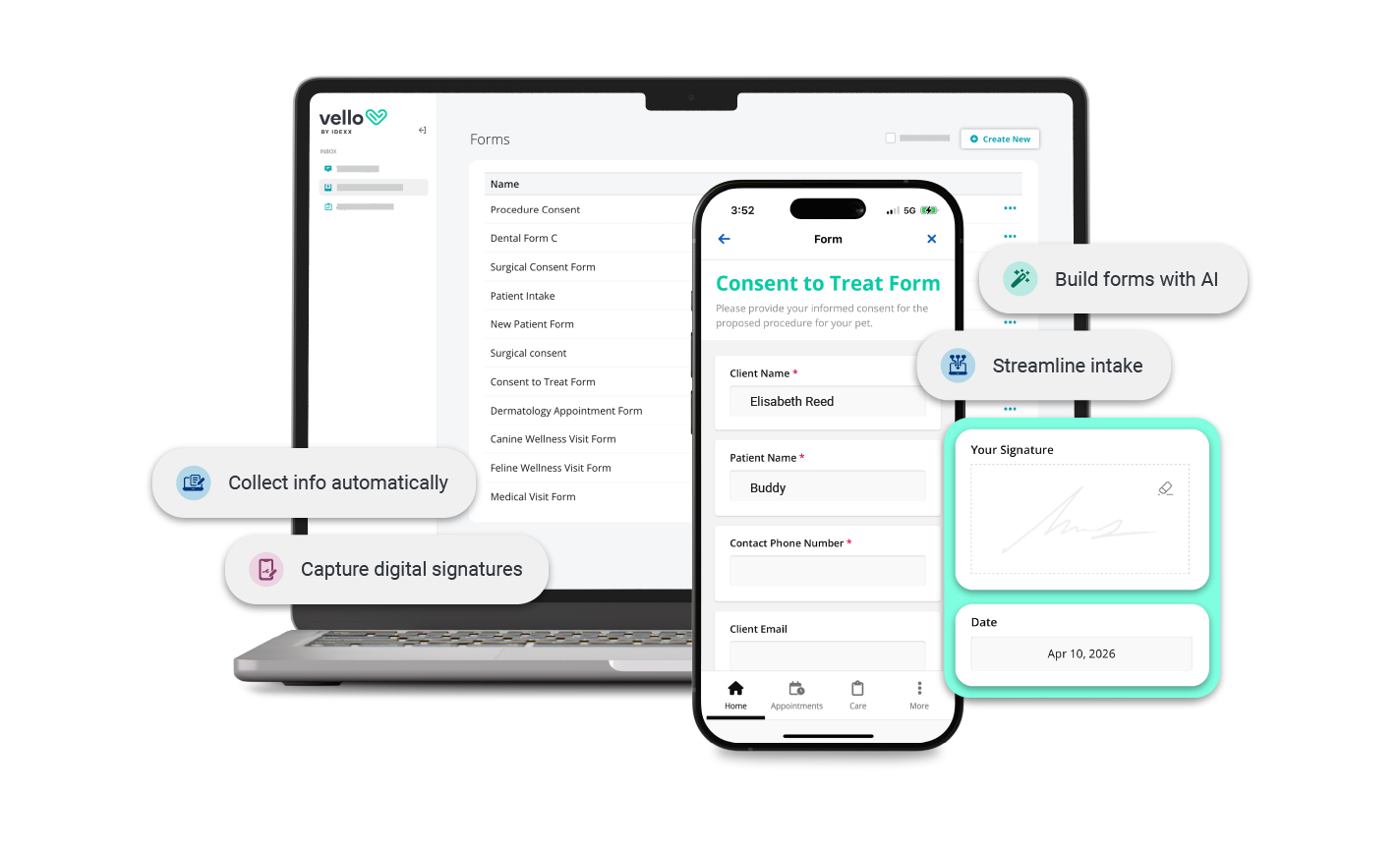 Digital forms
