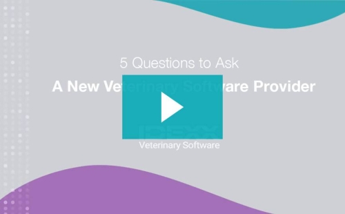 Changing veterinary software