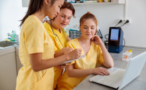 Cloud based veterinary software
